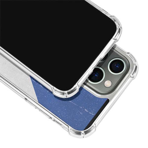 Czech Republic Flag Distressed iPhone 13 Pro Max Clear Case